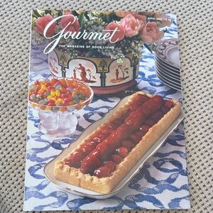 Gourmet Magazine April 1988 - magazine of good living